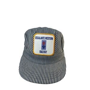 Escalante Western Railway Engineer Hat Vintage Made in USA NWOT